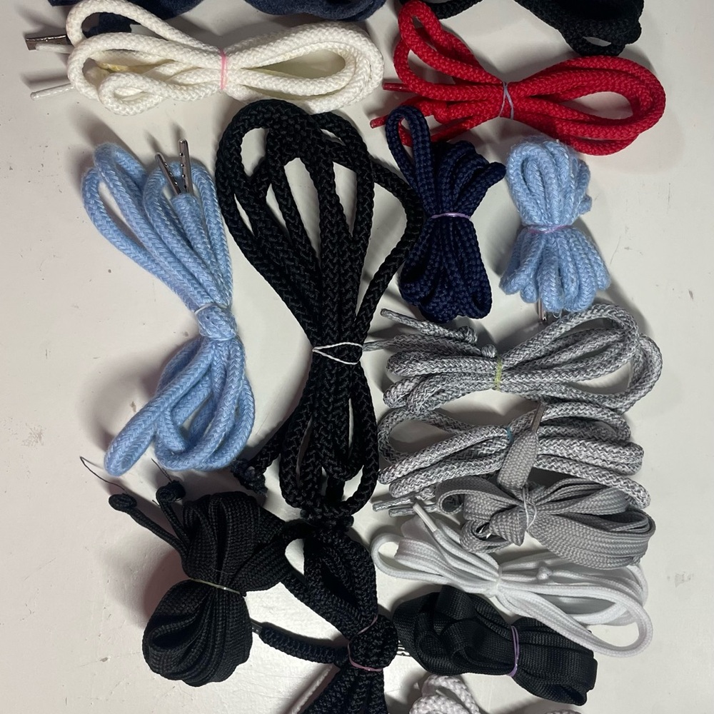 Assorted hoodie/sweatshirt strings in Multiple Colors